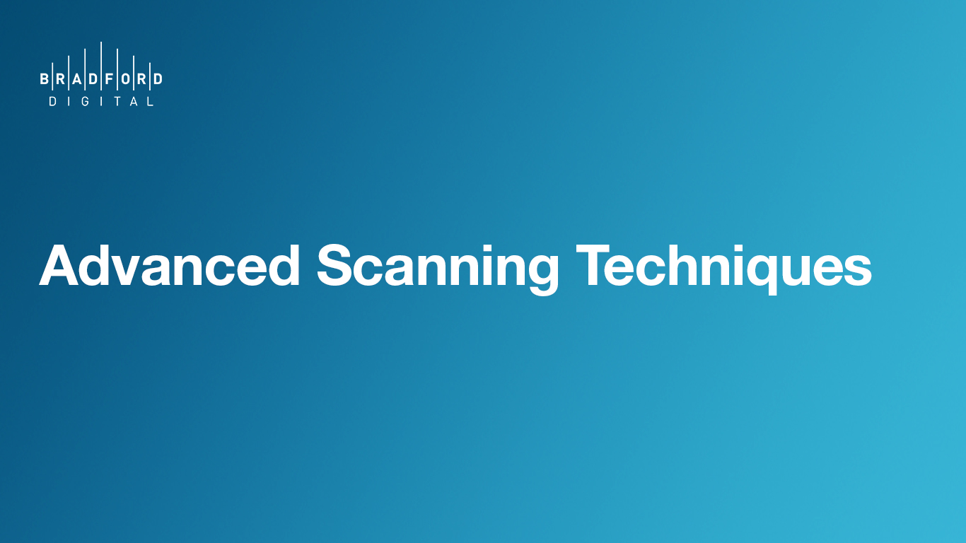 Advanced Scanning Techniques 3.13.23