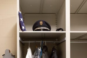 honor guard storage for AHPD