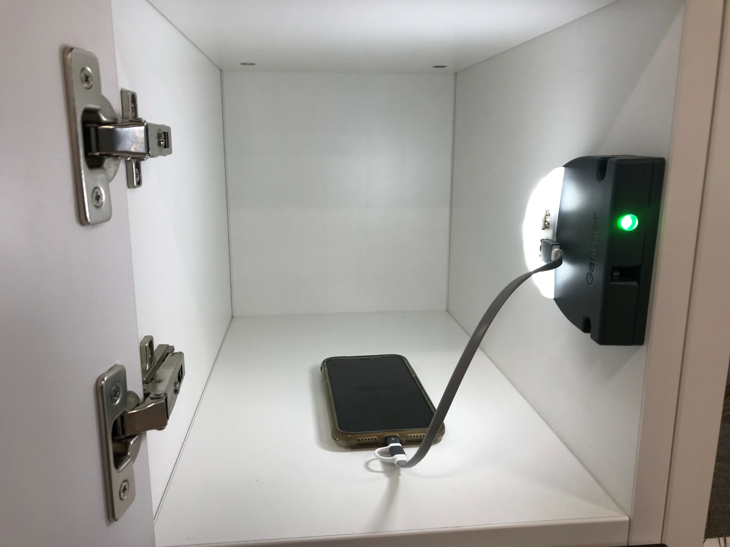 Charging Capabilities in Smart Lockers